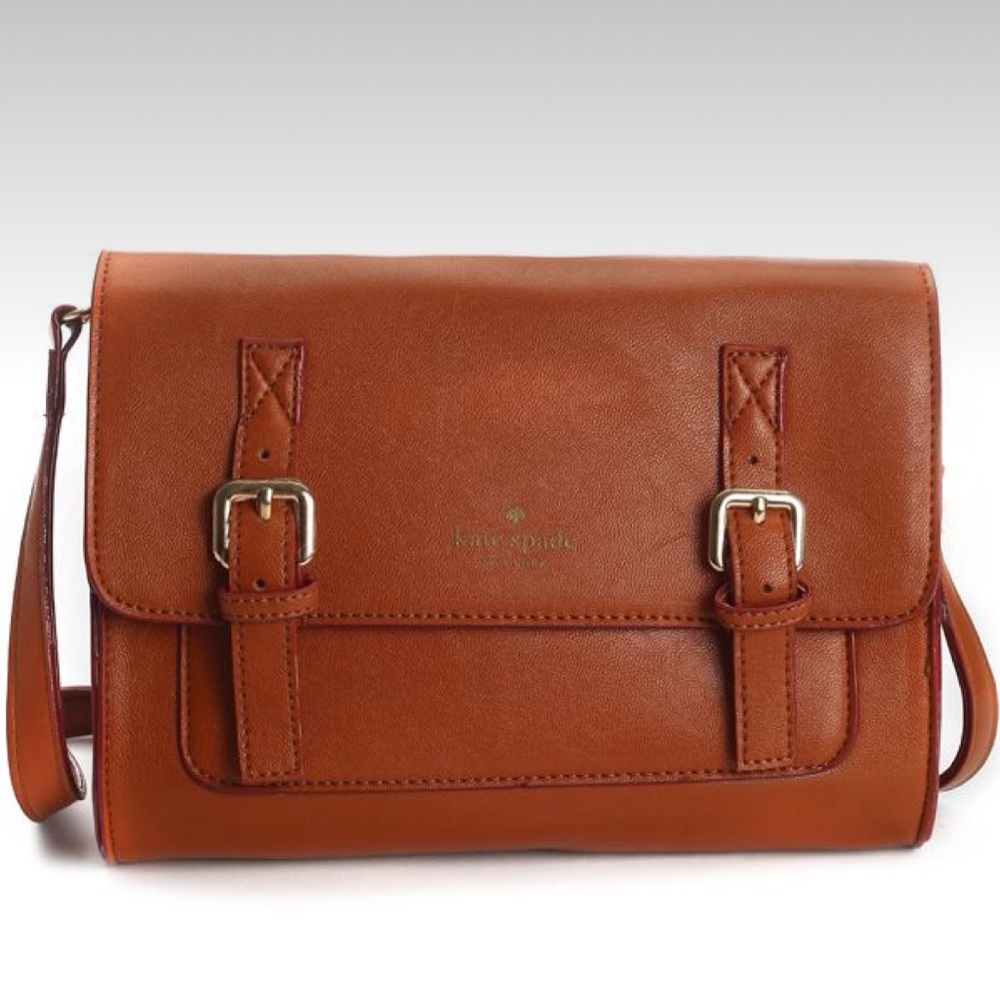 GUC Kate Spade Allen Street Brown Crossbody Bag